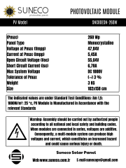 Suneco 260 Watt Yarı Esnek Güneş Paneli Half Cut Monokristal Solar Güneş Paneli