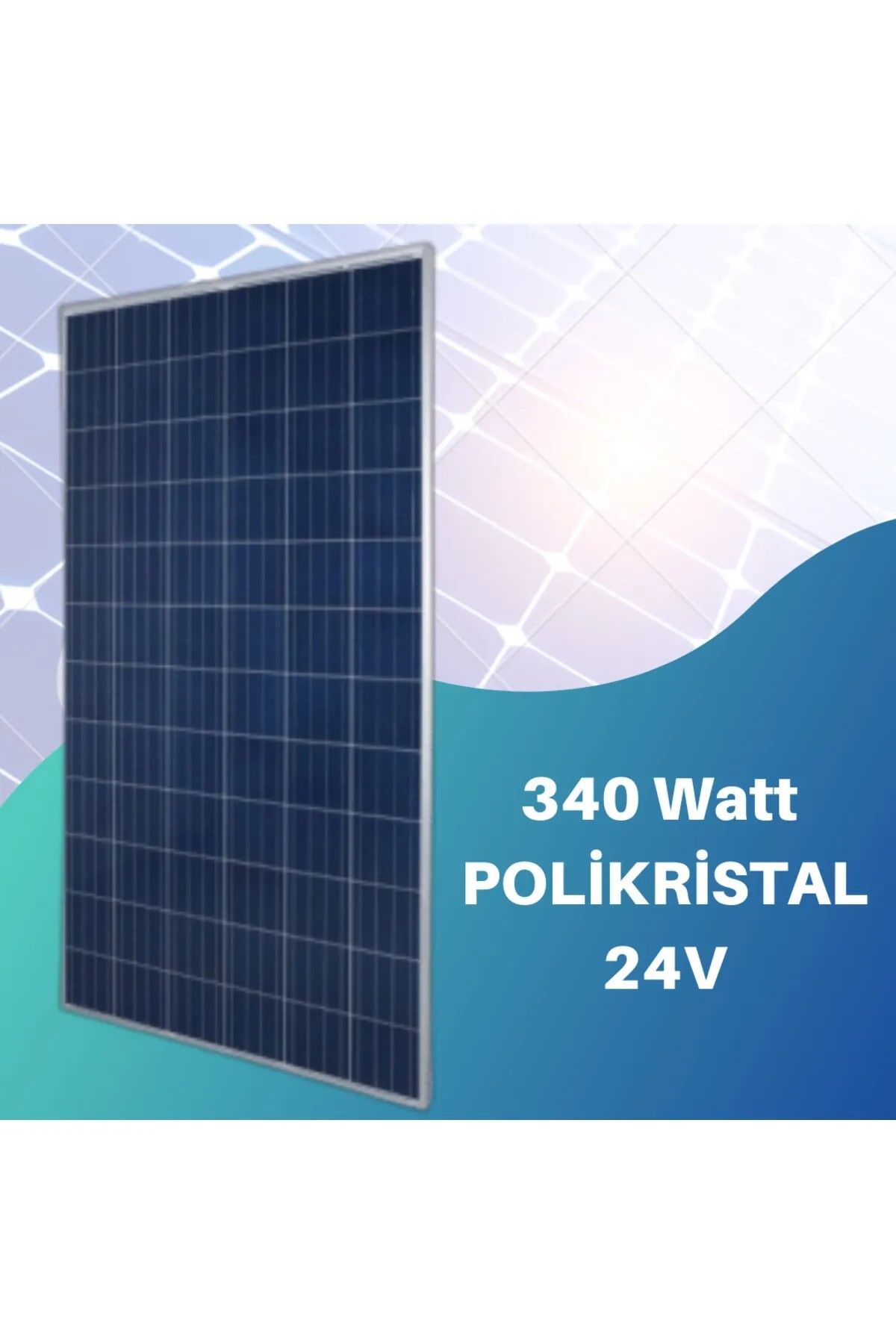 Suneco 340W Watt Polikristal Güneş Paneli 24 Volt