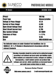 305w Watt Half-cut Monokristal Solar Yüksek Voltaj Güneş Paneli A Sınıf Karavan